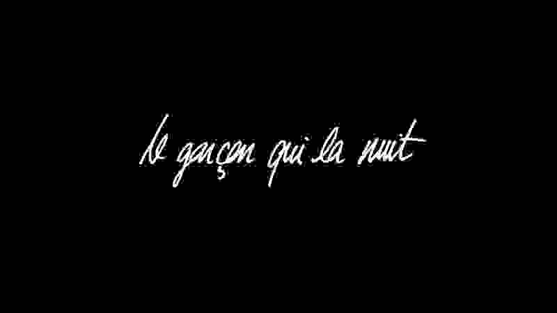 Le garçon qui la nuit
