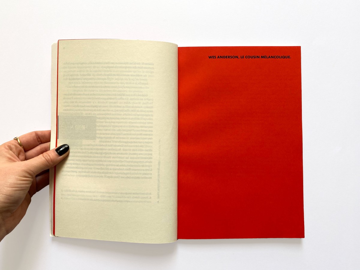 Mémoire de fin d'études, Wes Anderson et le design graphique