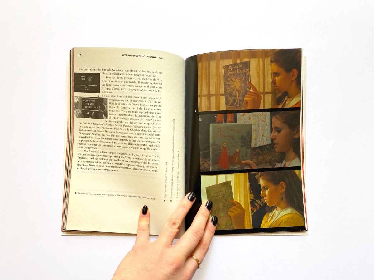 Mémoire de fin d'études, Wes Anderson et le design graphique